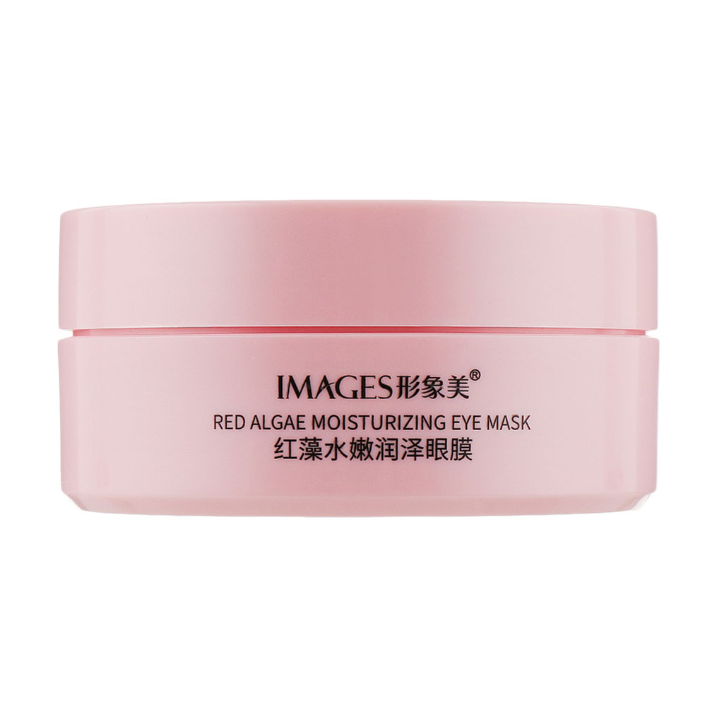 Гідрогелеві патчі для очей Images Niacinome Red Algae Moisturizing Eye Mask з екстрактом троянди та ніацинамідом, 60 шт